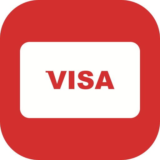 Online payment, online transaction, payment method, visa icon